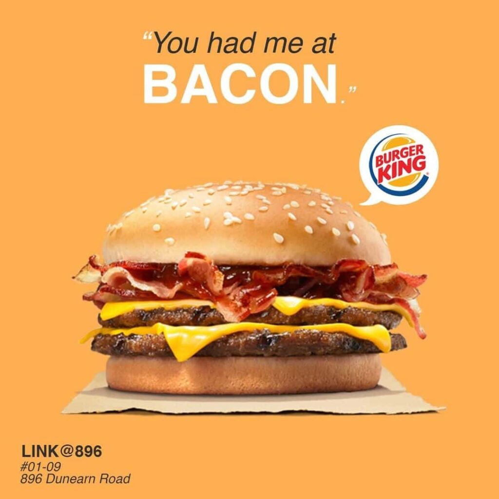 Best Burger King Menu Singapore