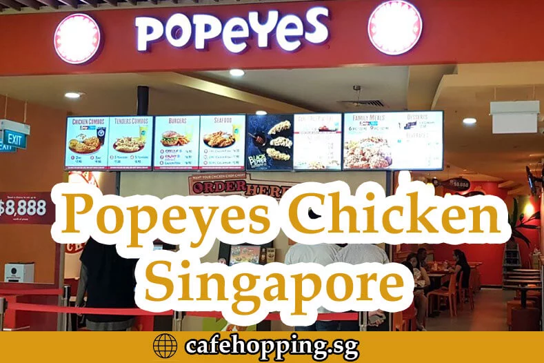 Popeyes Chicken Singapore menu