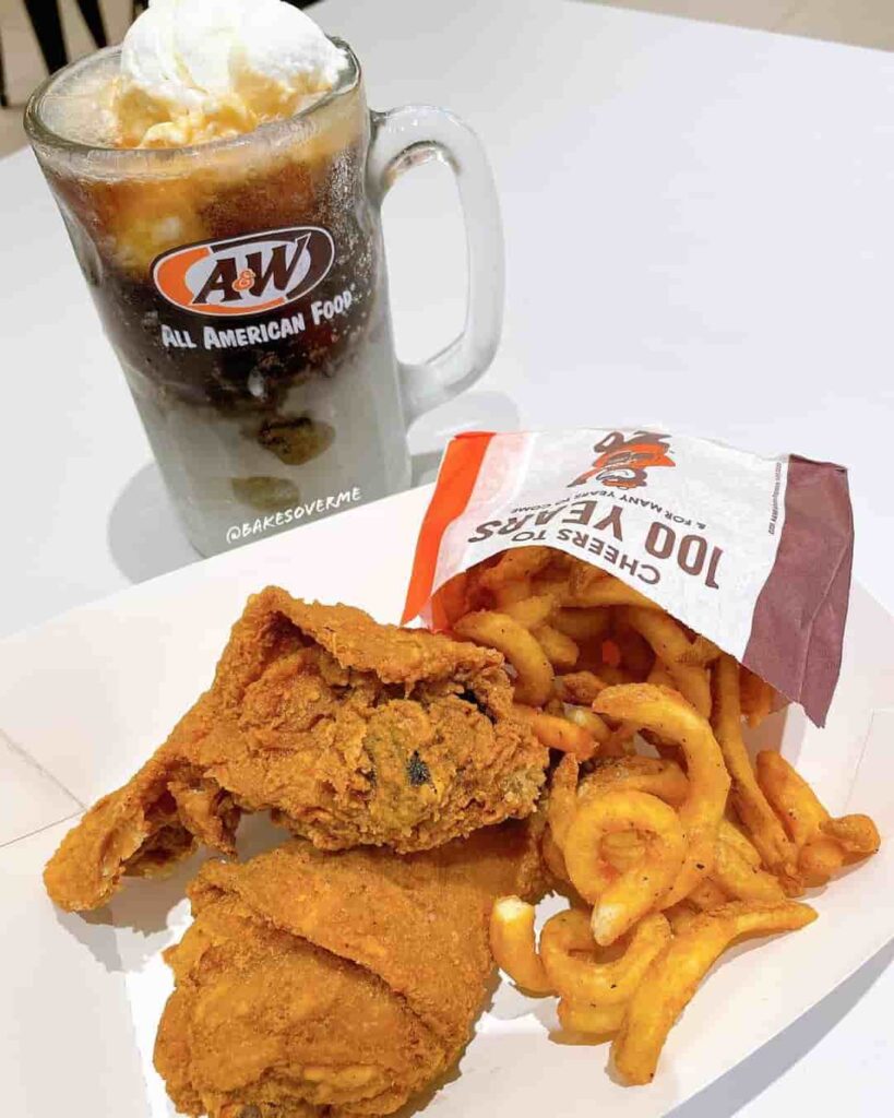 Most Recommended A&W Singapore Menu