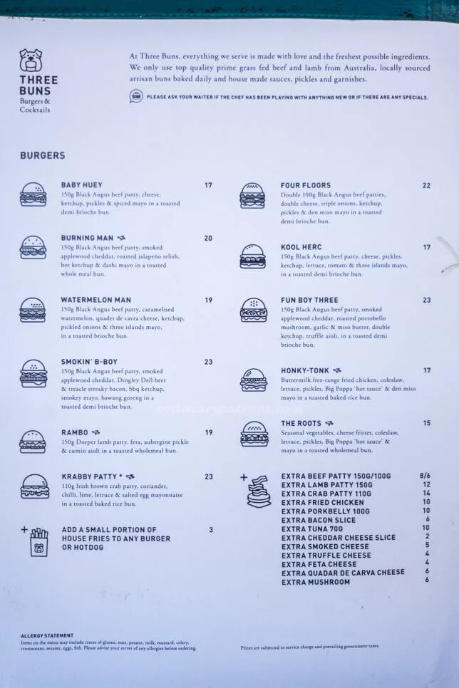 Potato Head Singapore Menu with prices Updated September 2021