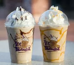 Coffee Bean Melon Ice Blended Drink
