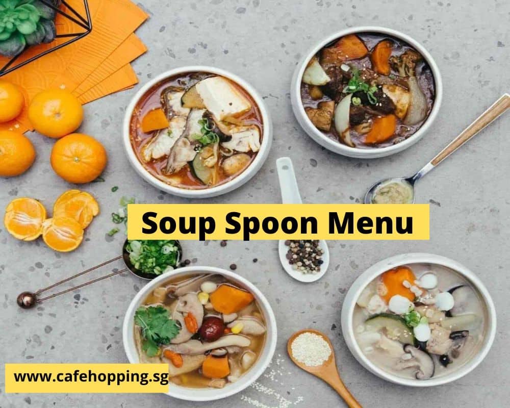 Soup Spoon Menu