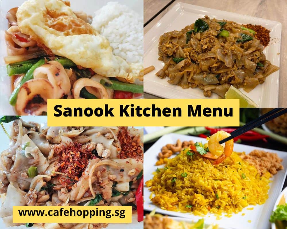 Sanook Kitchen Menu
