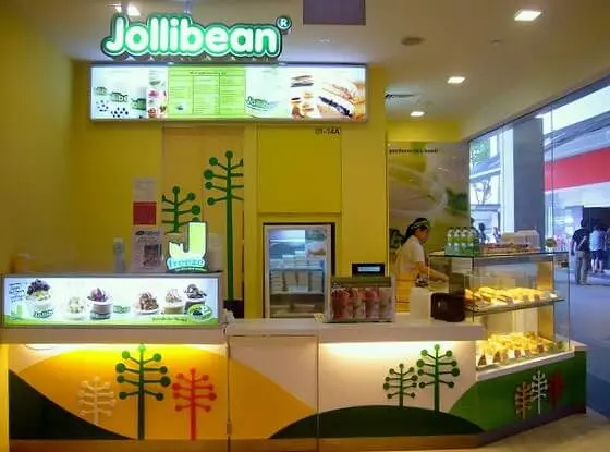 Jollibean menu Singapore