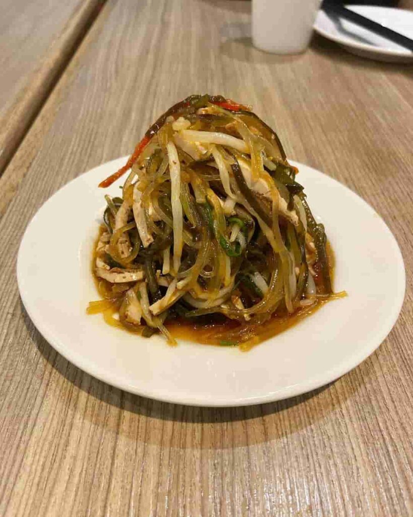 Best Salad of Din Tai Fung Singapore Menu 2023