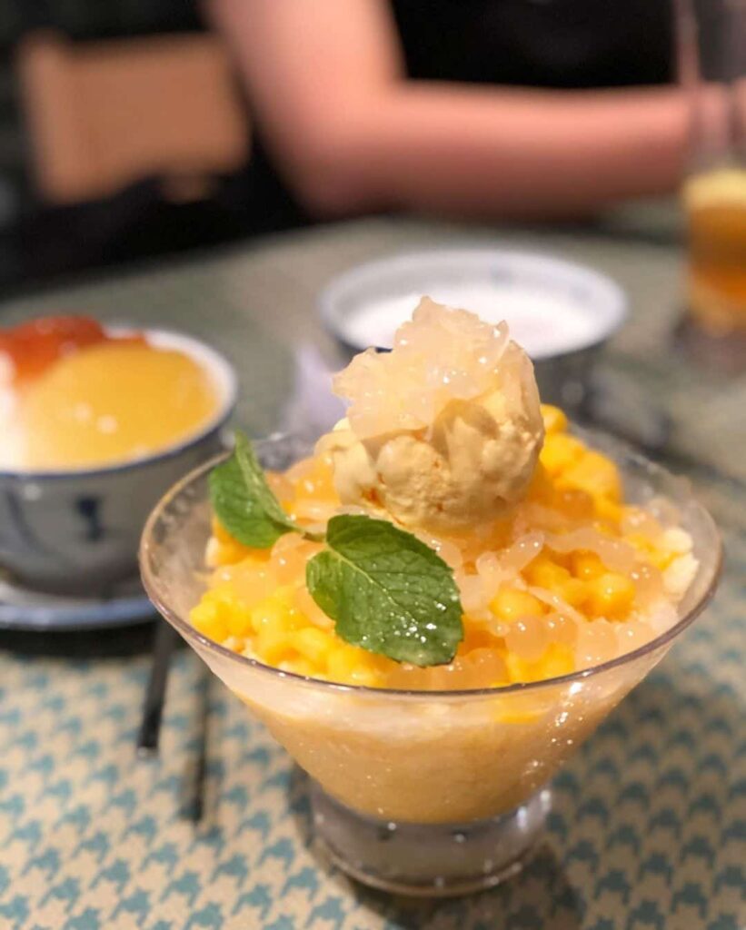 Top Dessert Xin Wang Singapore Menu
