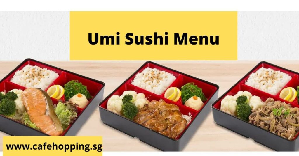 Umi Sushi Menu