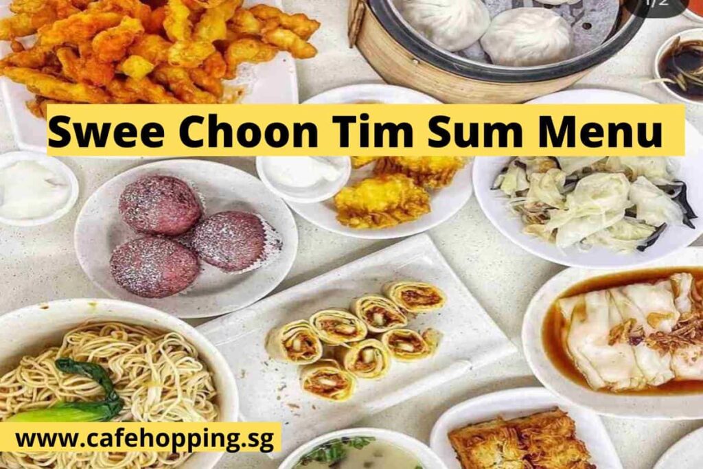 Swee Choon Tim Sum Menu