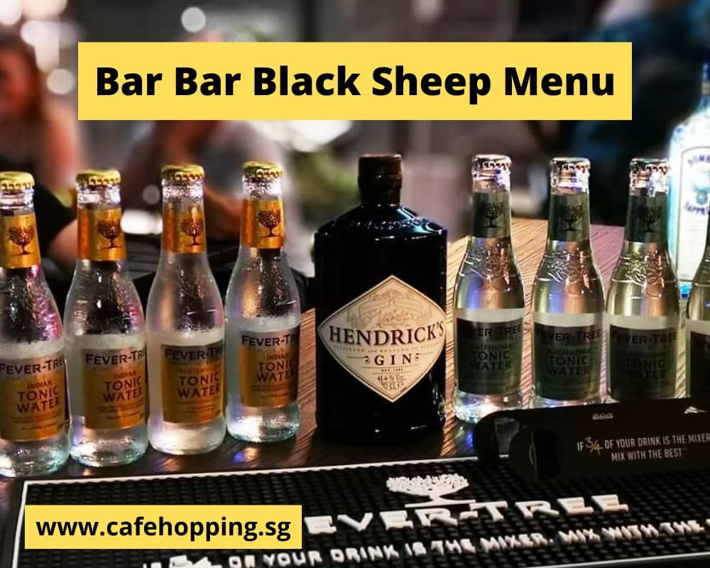 Bar Bar Black Sheep Menu