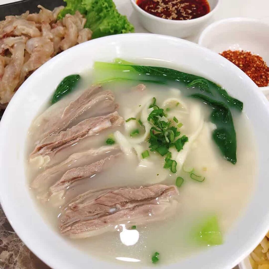 Most Recommended Chuan Yang Ji Mutton Soup Steamboat Menu