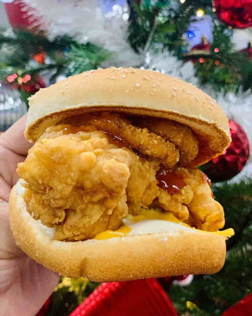 Best Burger of KFC Singapore Menu 2023