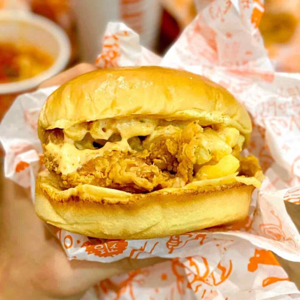 Best Burger of Popeyes Chicken Singapore Menu 2023