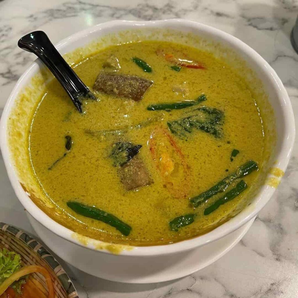 Best Curry of Sanook Kitchen Menu Singapore 2023