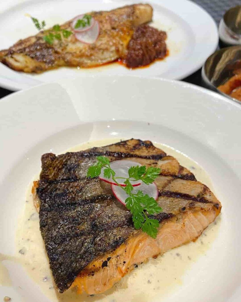 Best Salmon of XW Western Grill Singapore Menu 2023