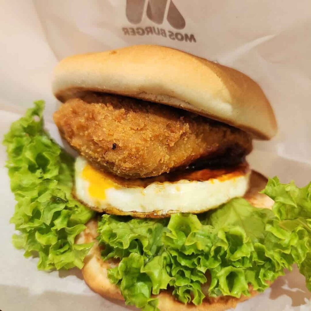 MOS Burger Menu 2023 Prices