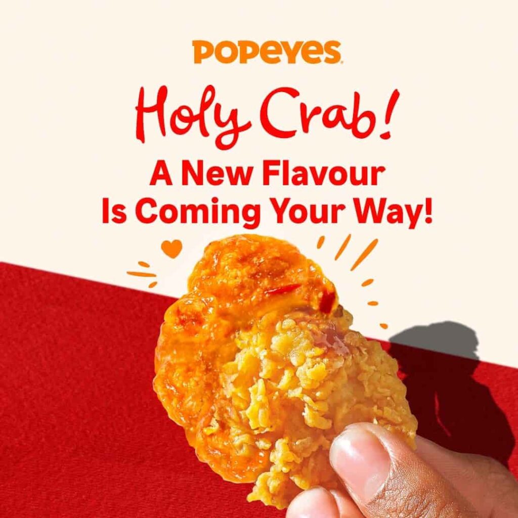 New Menu of Popeyes Chicken Singapore Menu 2023