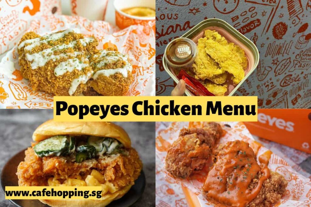 Popeyes Chicken Menu