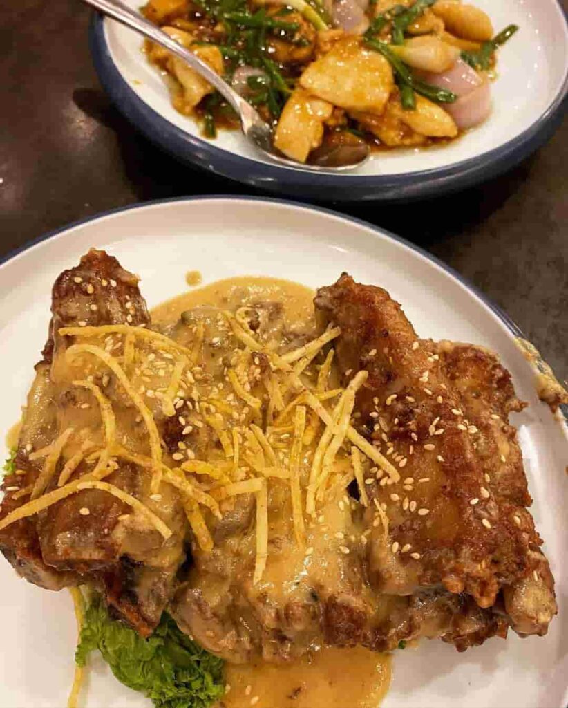 Best Spare Ribs of House of Seafood Singapore Menu 2023
