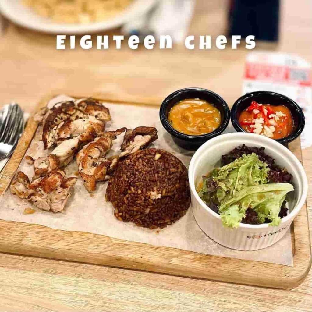 Eighteen Chefs Singapore Menu 2023 Prices