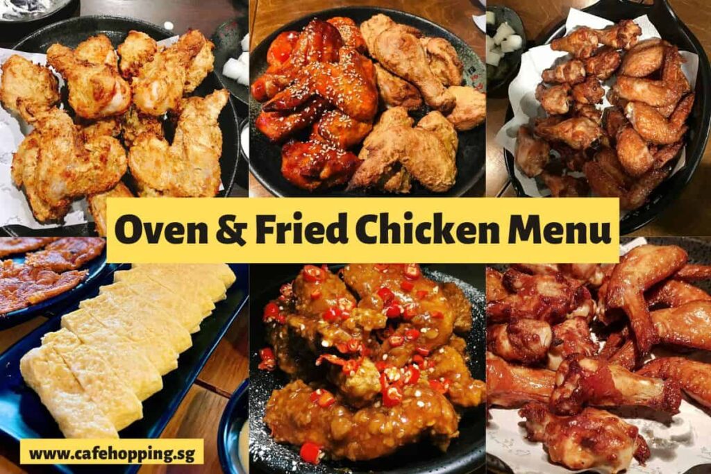 Oven & Fried Chicken Menu
