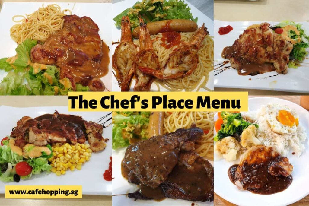 The Chef's Place Menu