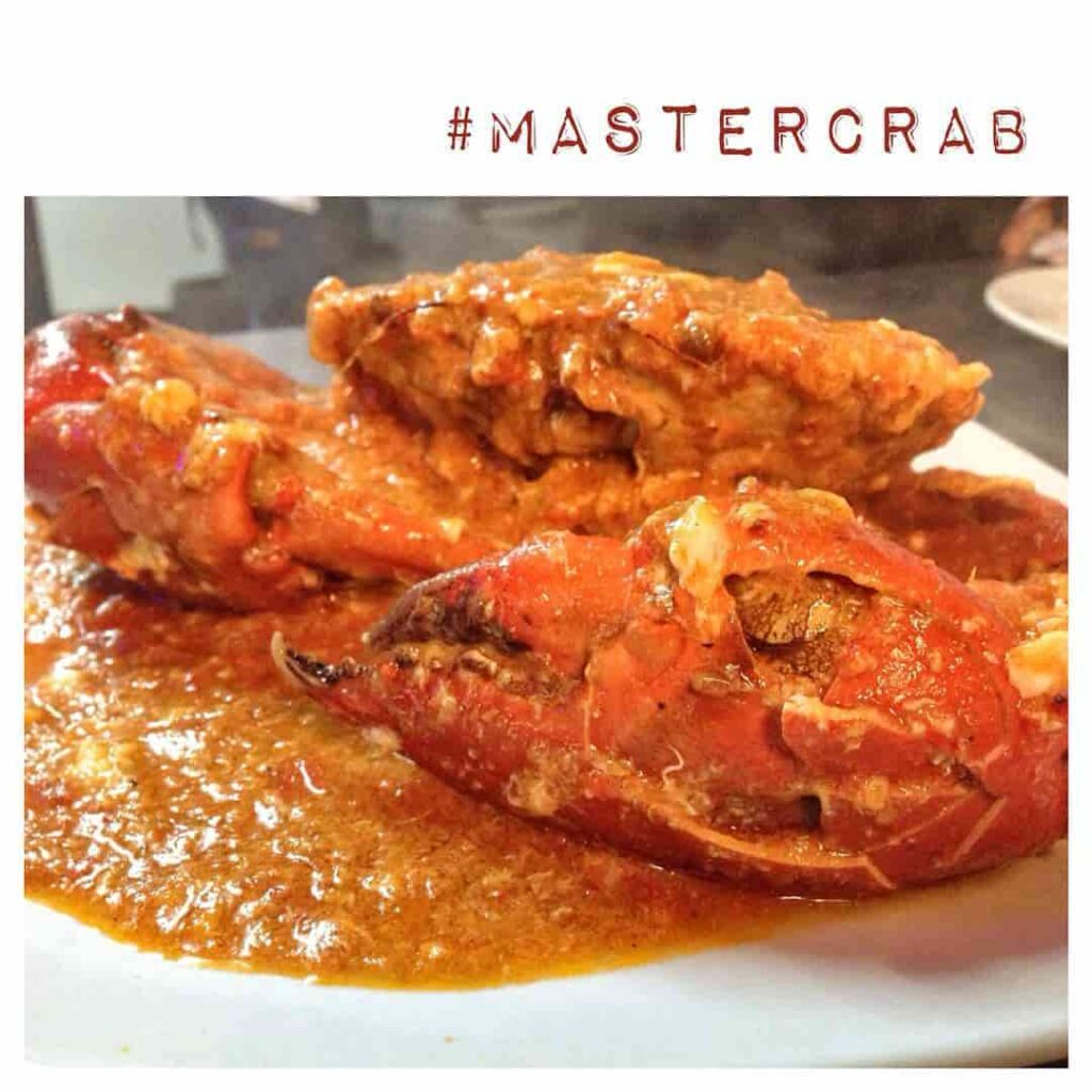 Best Master Crab Singapore Menu