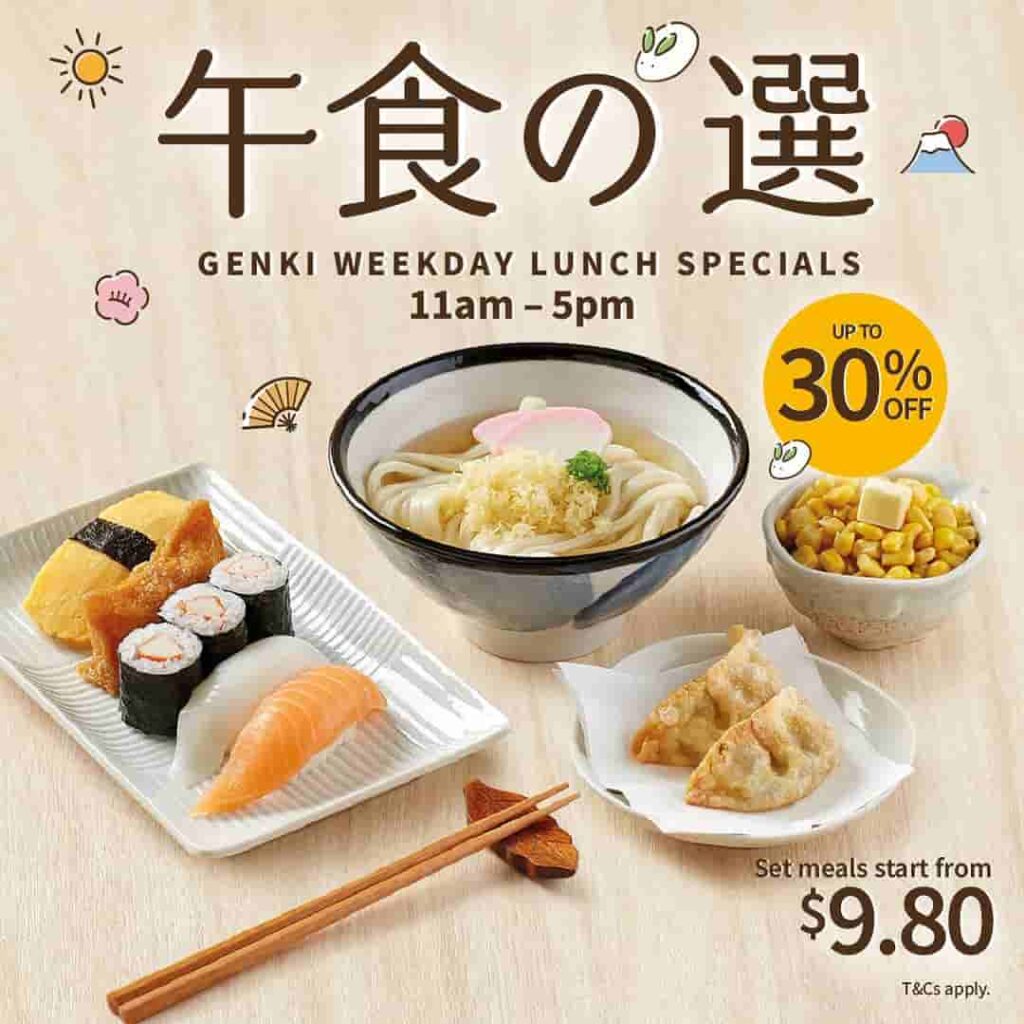 Genki Sushi Best Promotion
