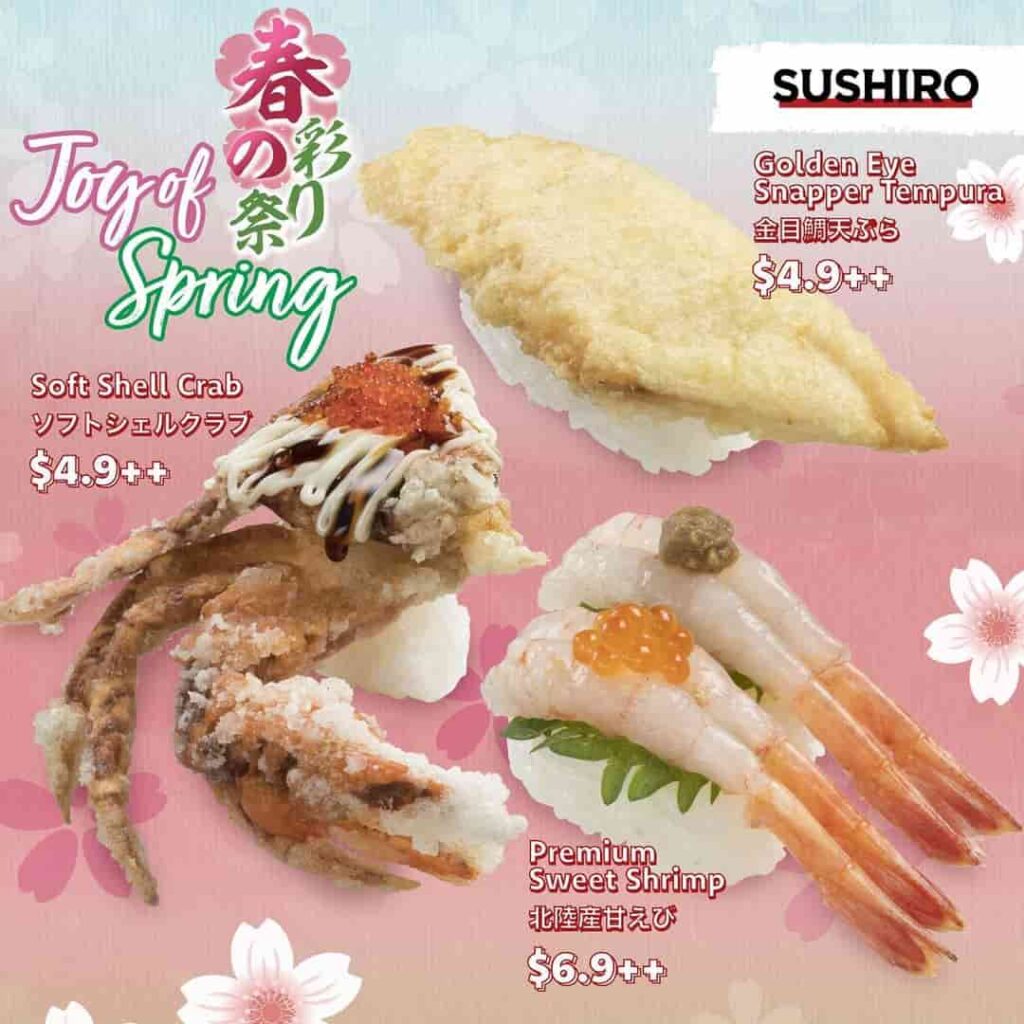 Sushiro Spring Promotion