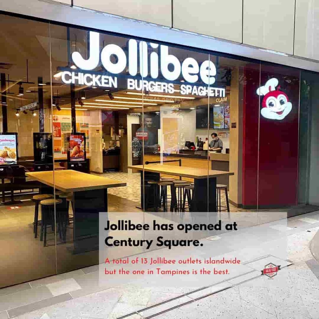 Best Jollibee Singapore Outlets