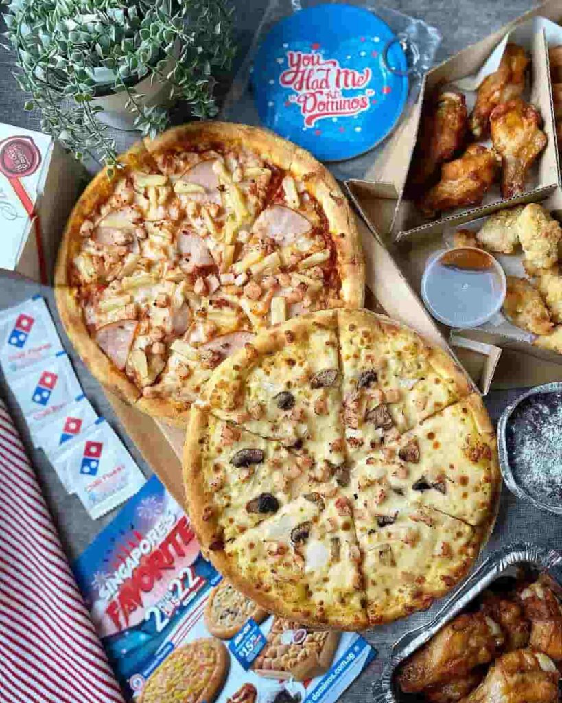 Best Menu of Domino's Pizza Singapore Outlets