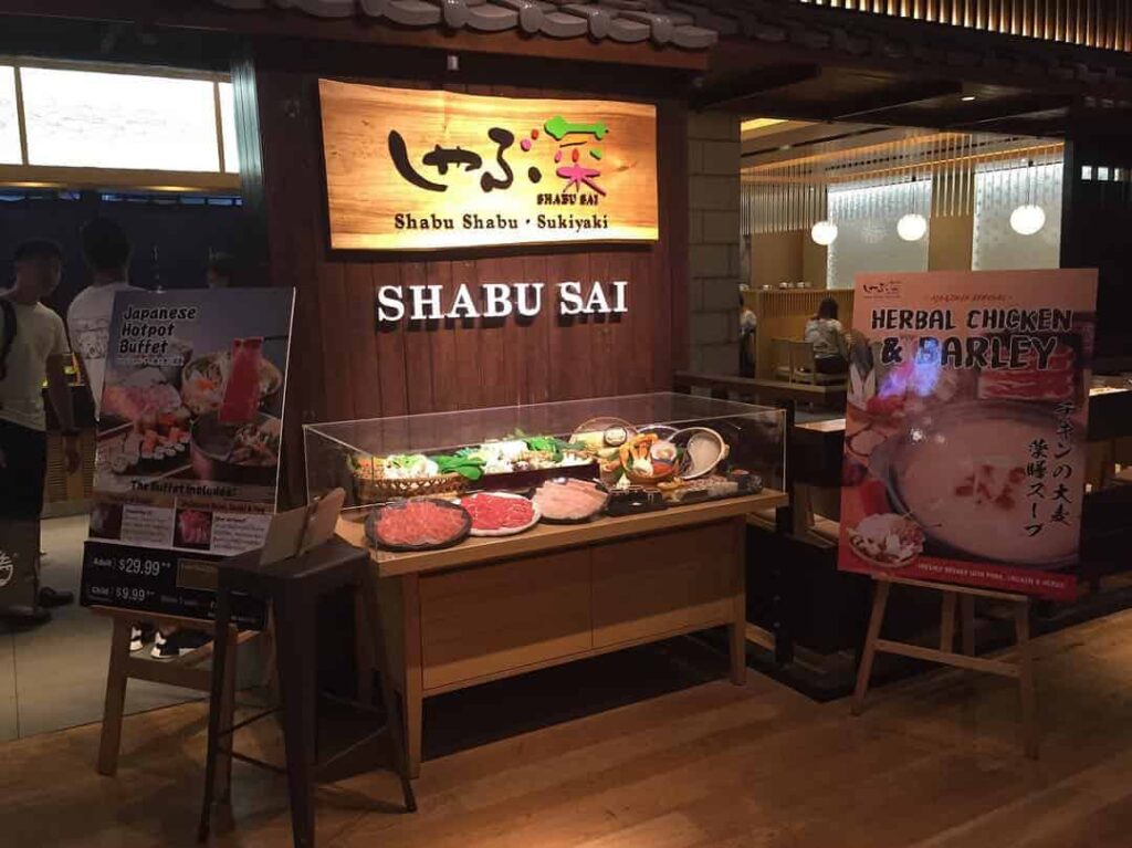Best Shabu Sai Singapore Outlets
