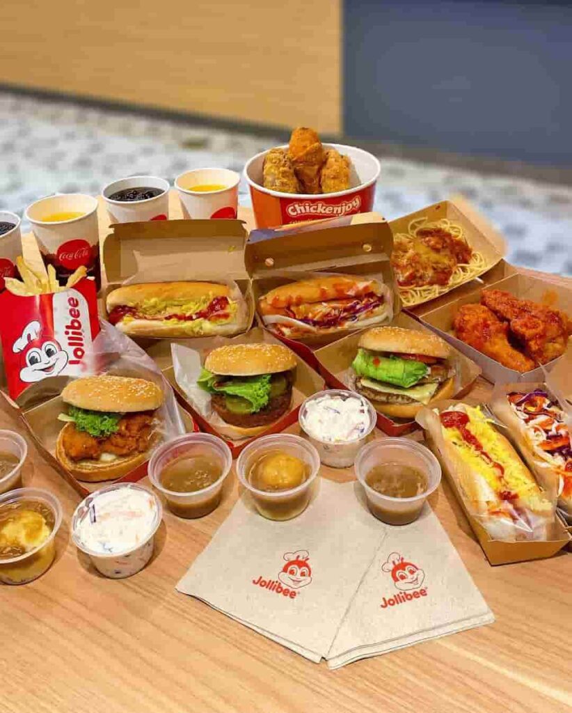 Delicious Menu at Jollibee Singapore Outlets