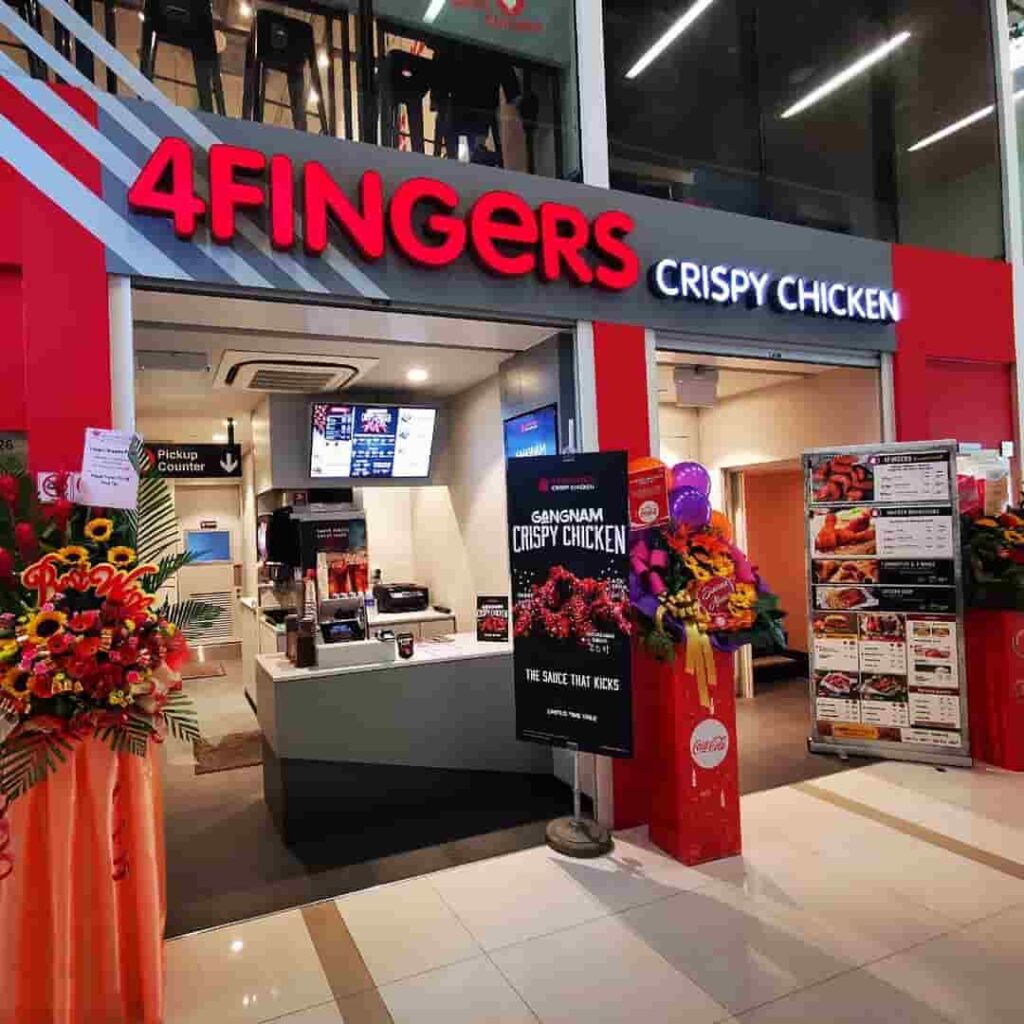 Famous 4Fingers Crispy Chicken Singapore Outlets