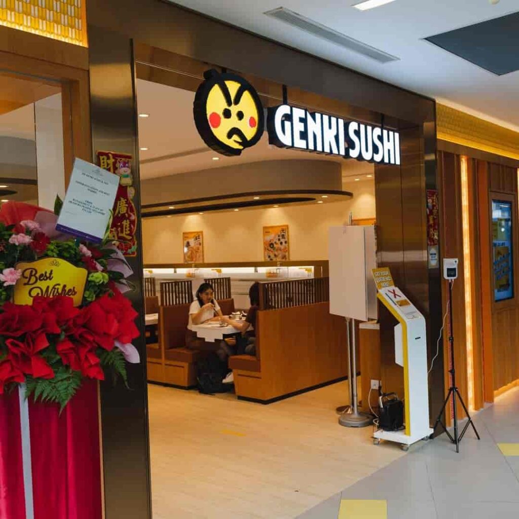 Famous Genki Sushi Singapore Outlets