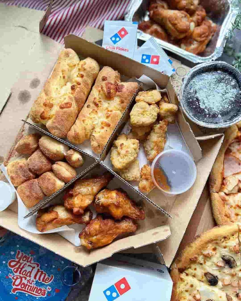 Famous Menu of Domino's Pizza Singapore Outlets
