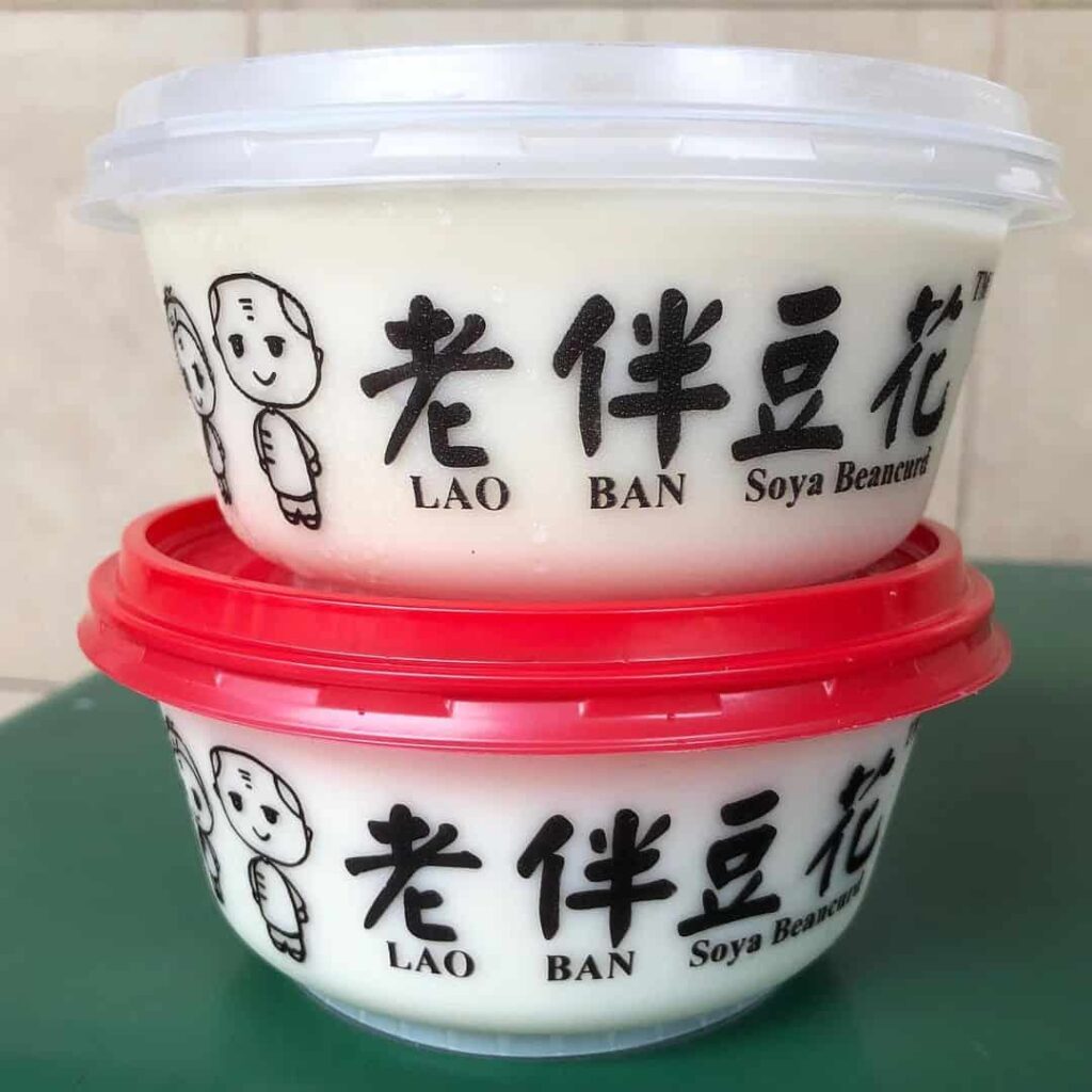 Famous Soya of Lao Ban Soya Beancurd Singapore Outlets