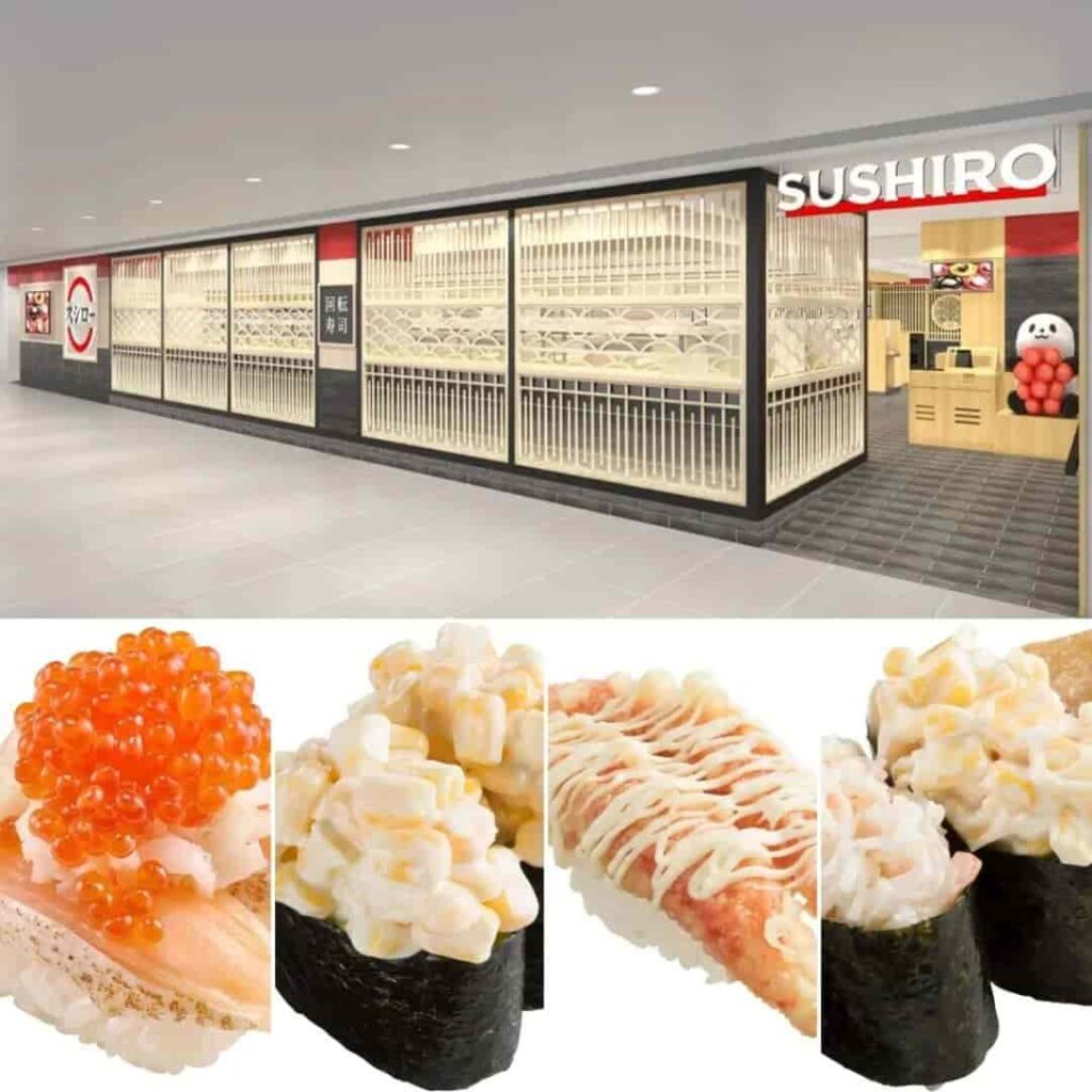 Famous Sushiro Singapore Outlets