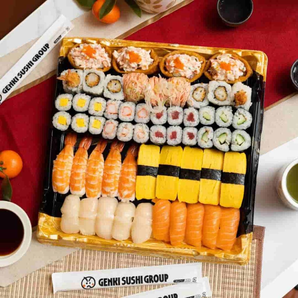 Recommended Sushi at Genki Sushi Singapore Outlets