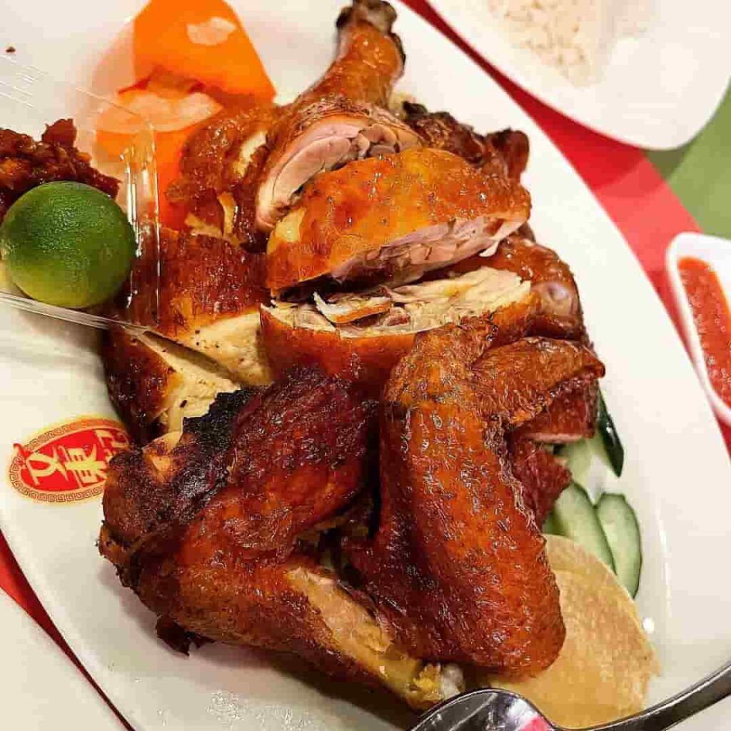 Crispy Spring Chicken of Boon Tong Kee Singapore Outlets