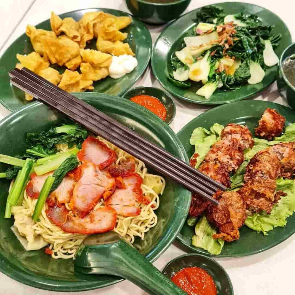 Famous Menu of Eng’s Wantan Noodle Singapore Outlets
