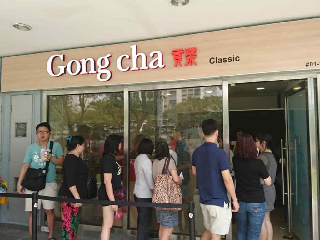 Gong Cha Singapore Outlets -Eunos