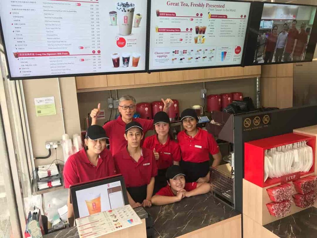 Gong Cha Singapore Outlets - Eunos Outlet