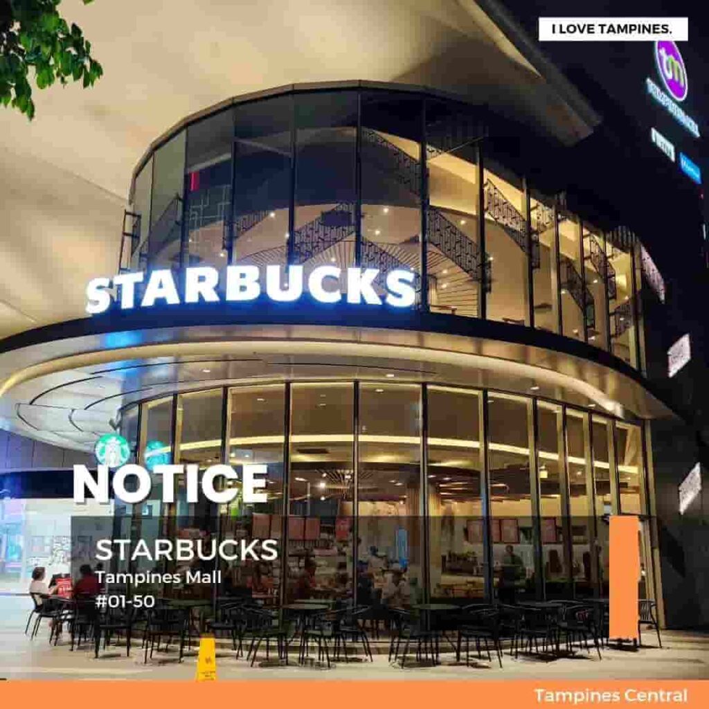 Famous Starbucks Cafe in Singapore